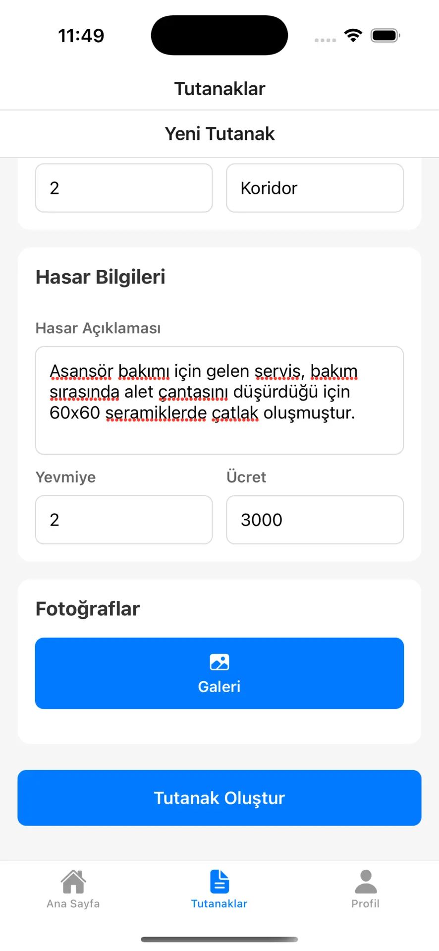 Tutanak Yönetim Sistemi (TYS) screenshot 3